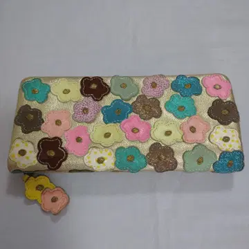 츠모리치사토 칼리 tsumori chisato CARRY 꽃무늬 장지갑
