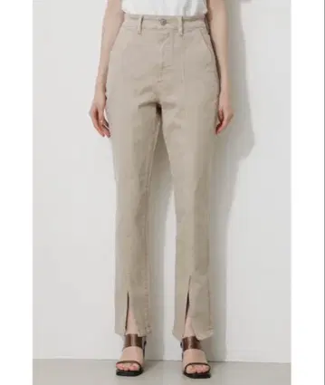 FRONT SLIT DENIM FLARE/프론트 슬릿 데님 플레어