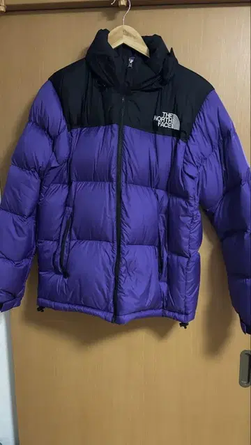 THE NORTH FACE 다운 자켓 퍼플/블랙