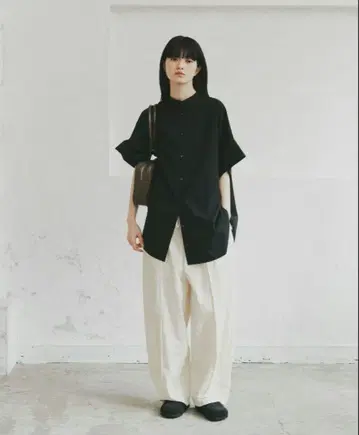 loose tapered shaka pants ivory