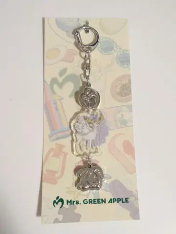 Mrs. GREEN APPLE 랜덤 참 키링 (C)