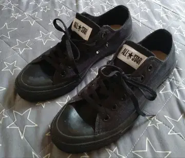 ALL STAR 블랙 로우컷 스니커즈 [박스 없음]