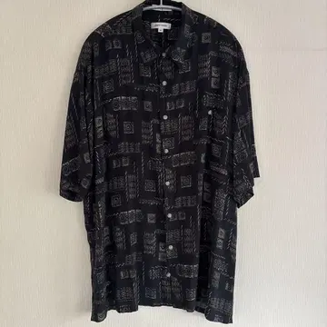 pierre cardin 100% 레이온 알로하 셔츠 XL