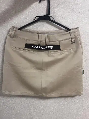 [미사용] CALLEJERA 베이지 골프 스커트