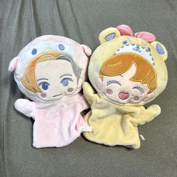 nct 해찬 런쥔 산리오 퍼펫 세트