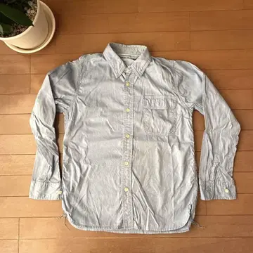 White Mountaineering 라이트 블루 셔츠