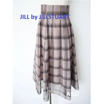 JILL by JILLSTUART 시어 체크 스커트 M 56115