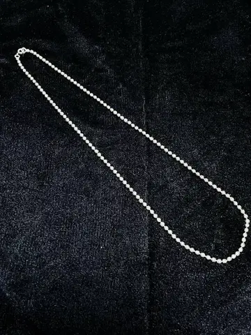 실버 925 볼 체인 44cm