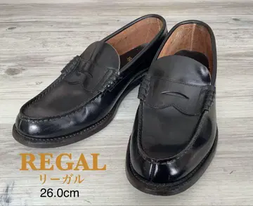 [ REGAL 리갈 ] 코인 로퍼 X5C2177 블랙 26.0cm