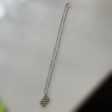 이엠 실버 목걸이