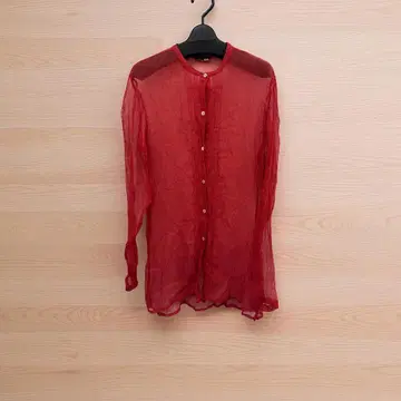 ASPESI 시스루 긴팔 셔츠