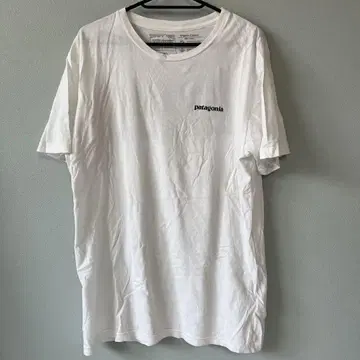 patagonia 슬림핏 티셔츠 M 화이트