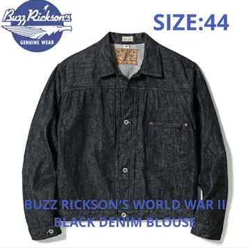 버즈릭슨 BUZZ RICKSON'S 대전 모델 블랙 자켓