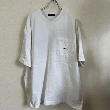 NAUTICA 노티카 백 자수 포켓 티셔츠