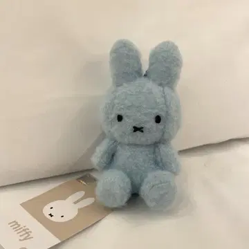 한국 한정! 미피 SITTING 키링 스카이블루