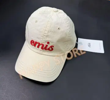 미사용 emis 야구 모자 베이지