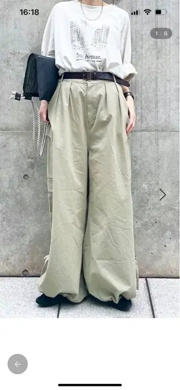 니코앤드 플레어 카고 팬츠
