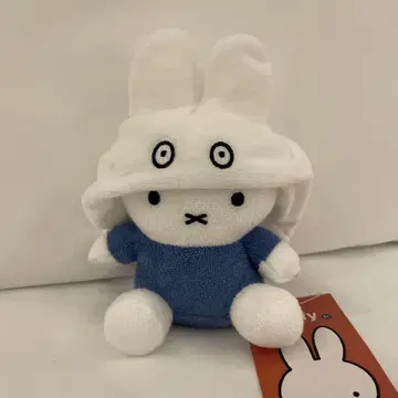 한국 한정! 유령 미피 키링 블루