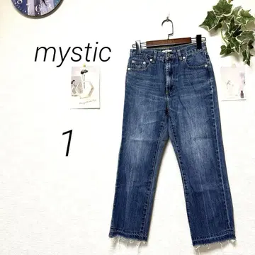 9840 mystic 미스틱 데미지 진 데님 팬츠 사이즈 1
