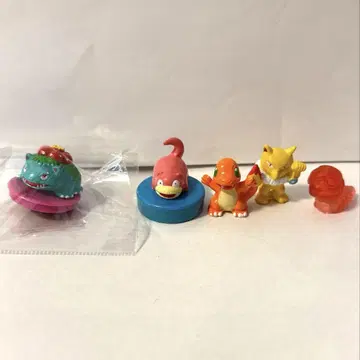 포켓몬 미니 피규어 스탬프 포켓몬스터 레트로 세트