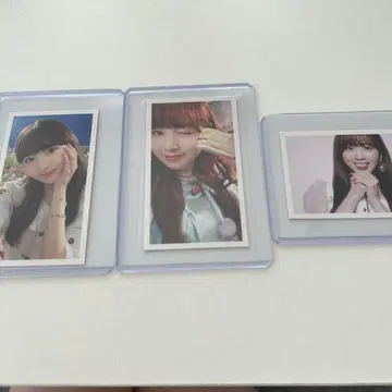 NiziU 사진 카드 3 세트