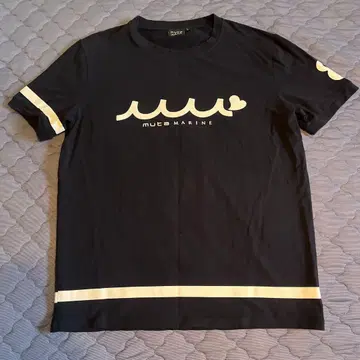 muta MARINE 블랙 T셔츠 L사이즈