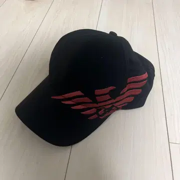 EMPORIO ARMANI 6 패널 캡 자수 빈티지