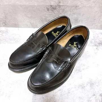 [새상품급] REGAL 리갈 블랙 코인 로퍼 24.5cm