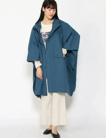 새상품급 KELTY Samansa Mos2 사만사 모스모스 별주 레인코트