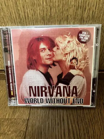 NIRVANA WORLD WITHOUT END 닐바나 2매