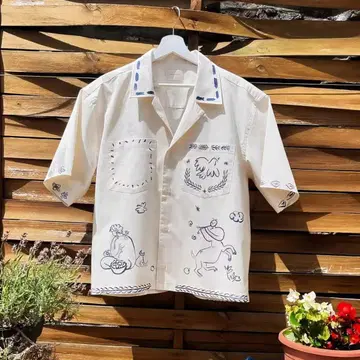 Aime Leon Dore lesvos CroppedCamp Shirt