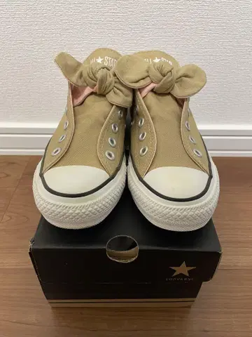 컨버스 올스타 리본 베이지 24cm