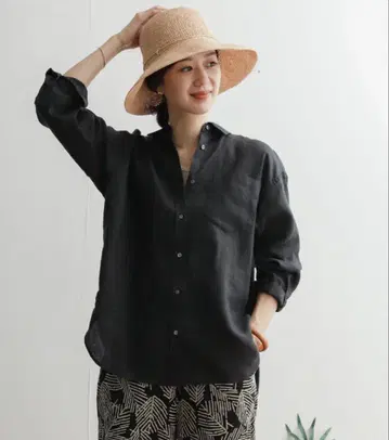 린넨 와이드 셔츠 어반 리서치 도어즈