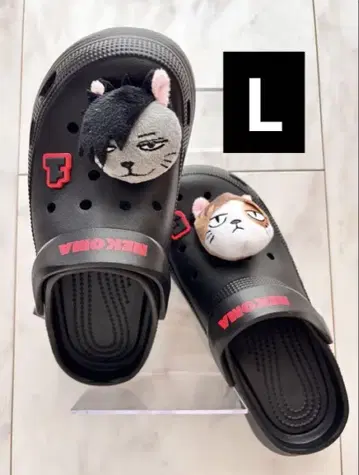 하이큐 x 시마무라 네코마 쿠로오 켄마 2025 고양이 인형 포함 샌들