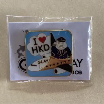 GLAY 핀 배지 (I HKD)