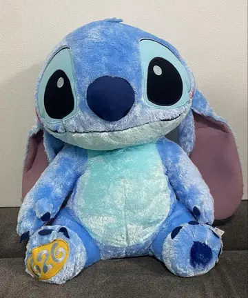 스티치 BIG 봉제 인형 약 50cm 택 포함 미사용 새상품