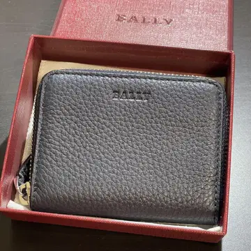 BALLY 발리 네이비 코인 케이스