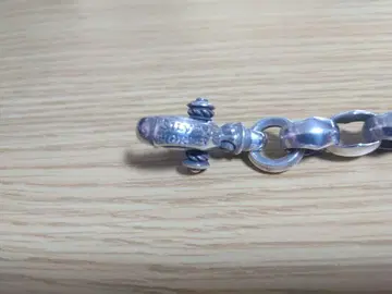 SILVER HORSES 실크 링크 팔찌