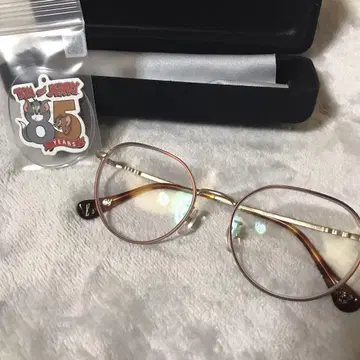 OWNDAYS 온데즈 톰과 제리 콜라보 브라운 프레임 새상품급