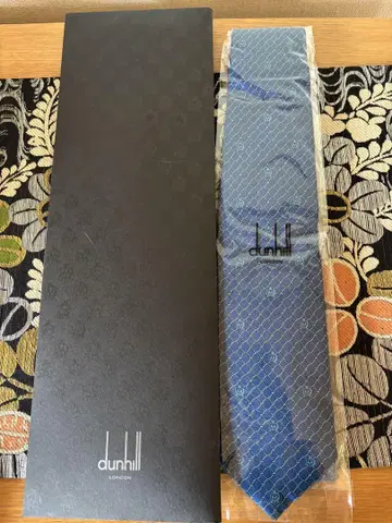 dunhill 파란색 넥타이