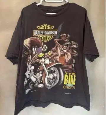Harley-Davidson 루니 툰 콜라보 티셔츠 할리