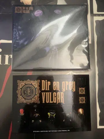 Dir en grey VULGAR CD 초회 한정판