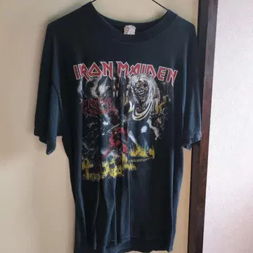 IRON MAIDEN 아이언 메이든 락 티셔츠 밴드 티셔츠