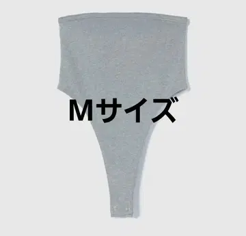searoomlynn 하프 밀라노 커팅 BODY 수트 헤더 그레이 M