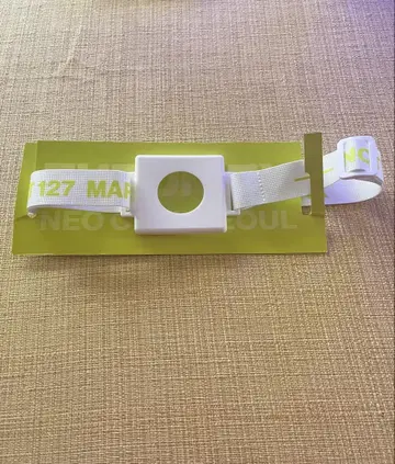 NCT 127 마크 응원봉 홀더