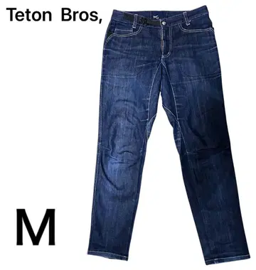 티브 Teton Bros. 데님 청바지 다크 네이비 일본제 M 사이즈