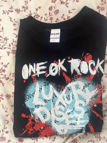 ONE OK ROCK Luxury Dieses 티셔츠 L 사이즈