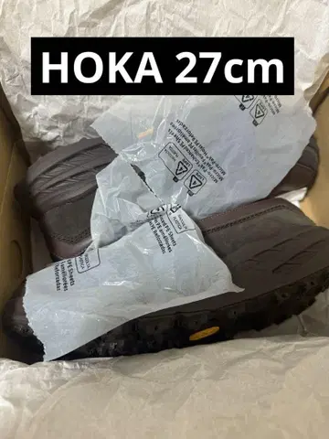 미사용 새상품 Hoka Speed Loafer Walnut 27cm