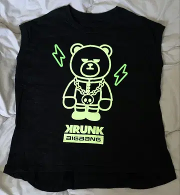 BIGBANG T.O.P KRUNK 티셔츠 축광