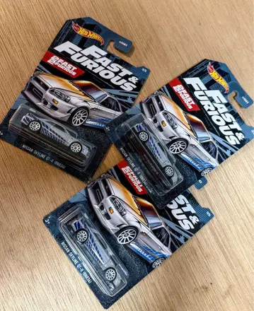 Hot Wheels Fast & Furious GT-R 3대 세트